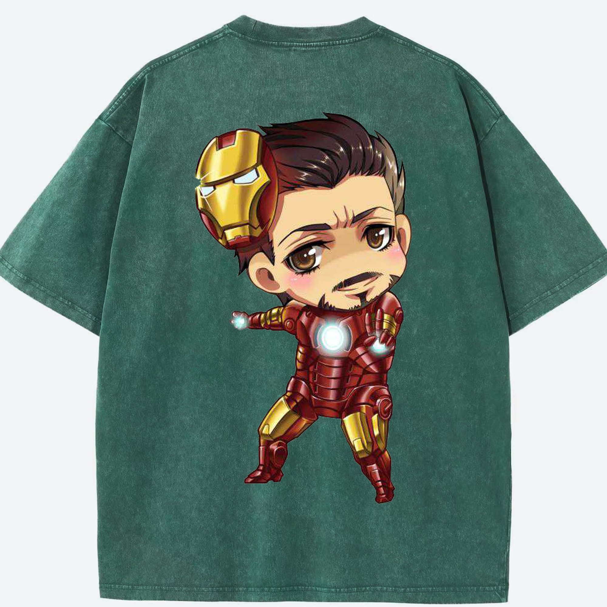 （画像用） アベンジャーズ The Avengers 綿100% ヴィンテージ風 半袖Tシャツ（背面プリント）